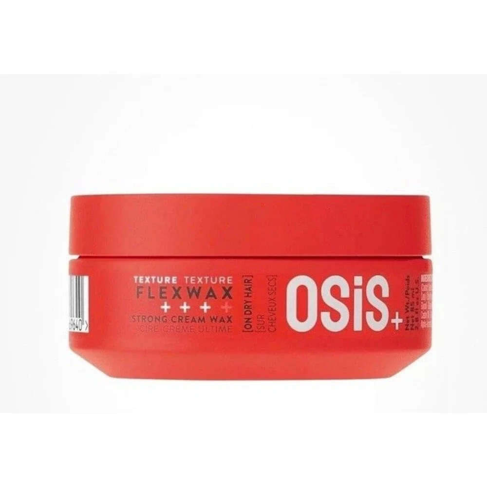Schwarzcopf Osis+ Flexwax Strong Cream Wax, 2.8oz. (2PACK)